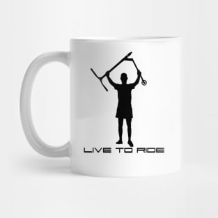 Freestyle scooter LIVE TO RIDE Mug